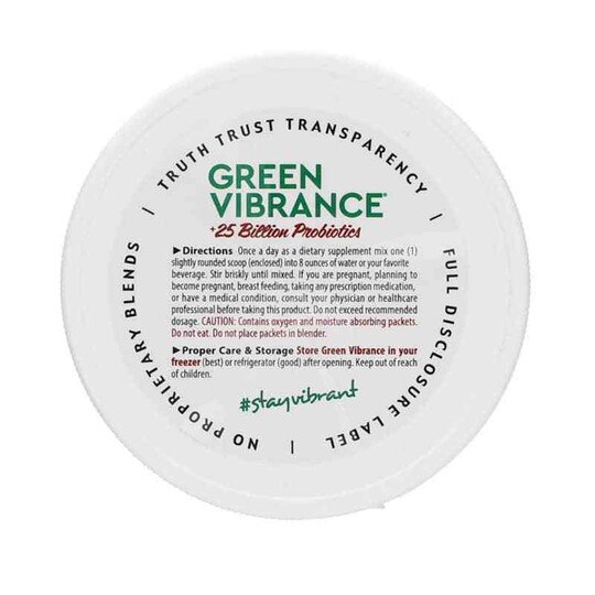 Green Vibrance Plant-Based Superfood Powder, VBH